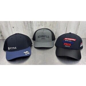 New Lot Of 3 INDY CAR Indy 500 NASCAR Racing Hats Caps Hat Cap